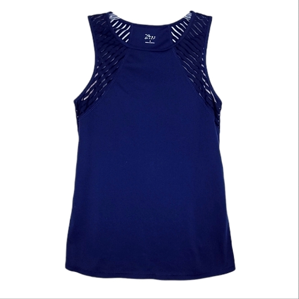 🌶️ XPBX Pro Women’s Small Athletic Performance Navy Blue Sleeveless Tank Top